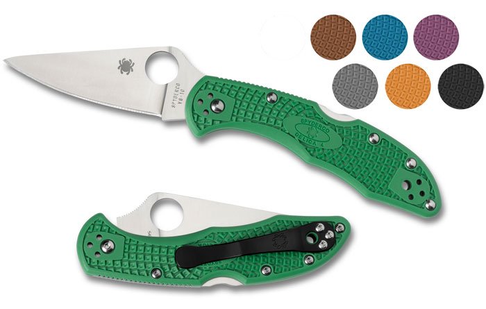 Spyderco Delica 4 Flat Ground FRN Review